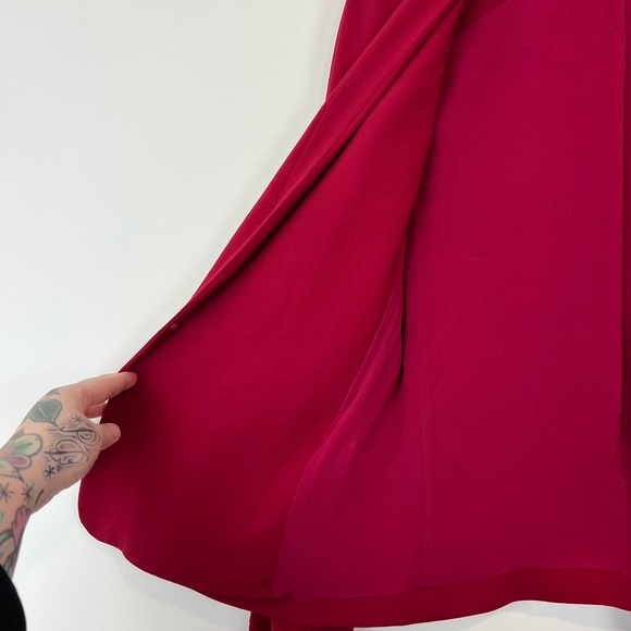 Isabel Marant Pink Tailored Silk Trim Buttoned Classic Blazer Jacket UK 10 - Picture 10 of 15